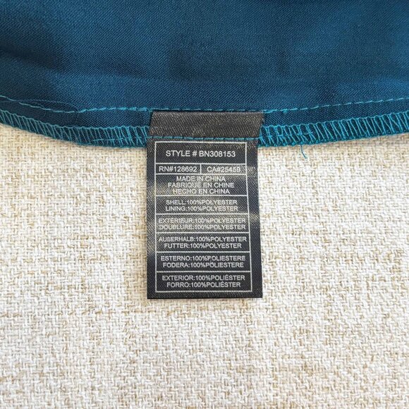 Steve Madden Midnight Teal Lucille Dress size Small - Picture 8 of 10